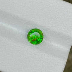 0.93 Carats Vivid Green Demantoid Garnet