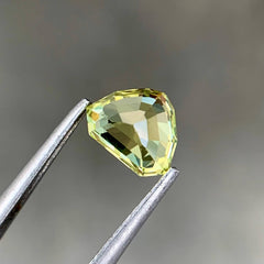 1.08 Ct Natural Parti Sapphire Trilliant Cut
