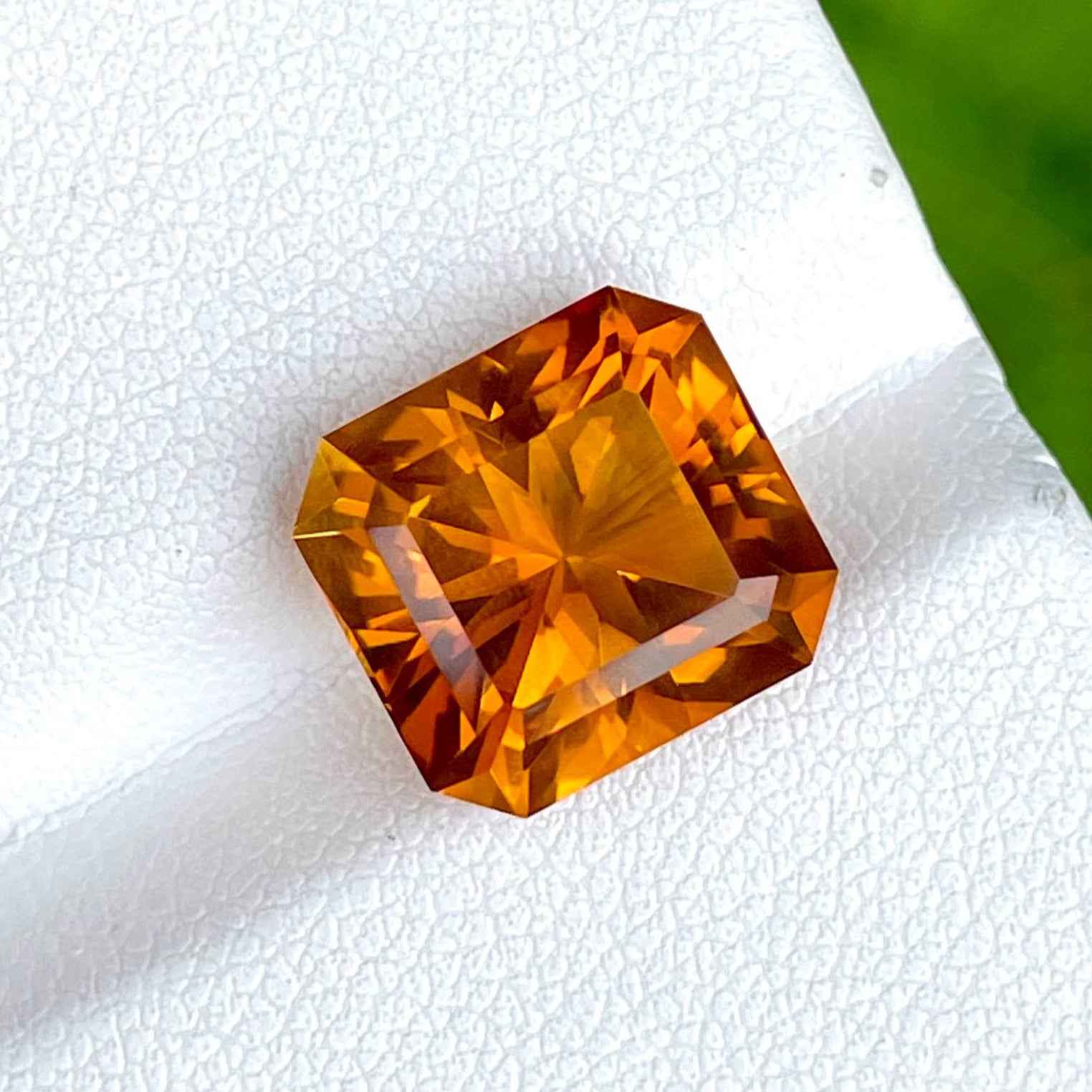 6.60 Carats Custom Precision Citrine