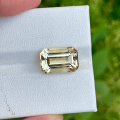 7.40 Carats Yellow Scapolite Stone