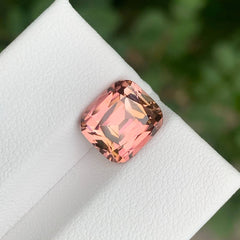 4.35 Carat Pink Tourmaline Cushion Gem