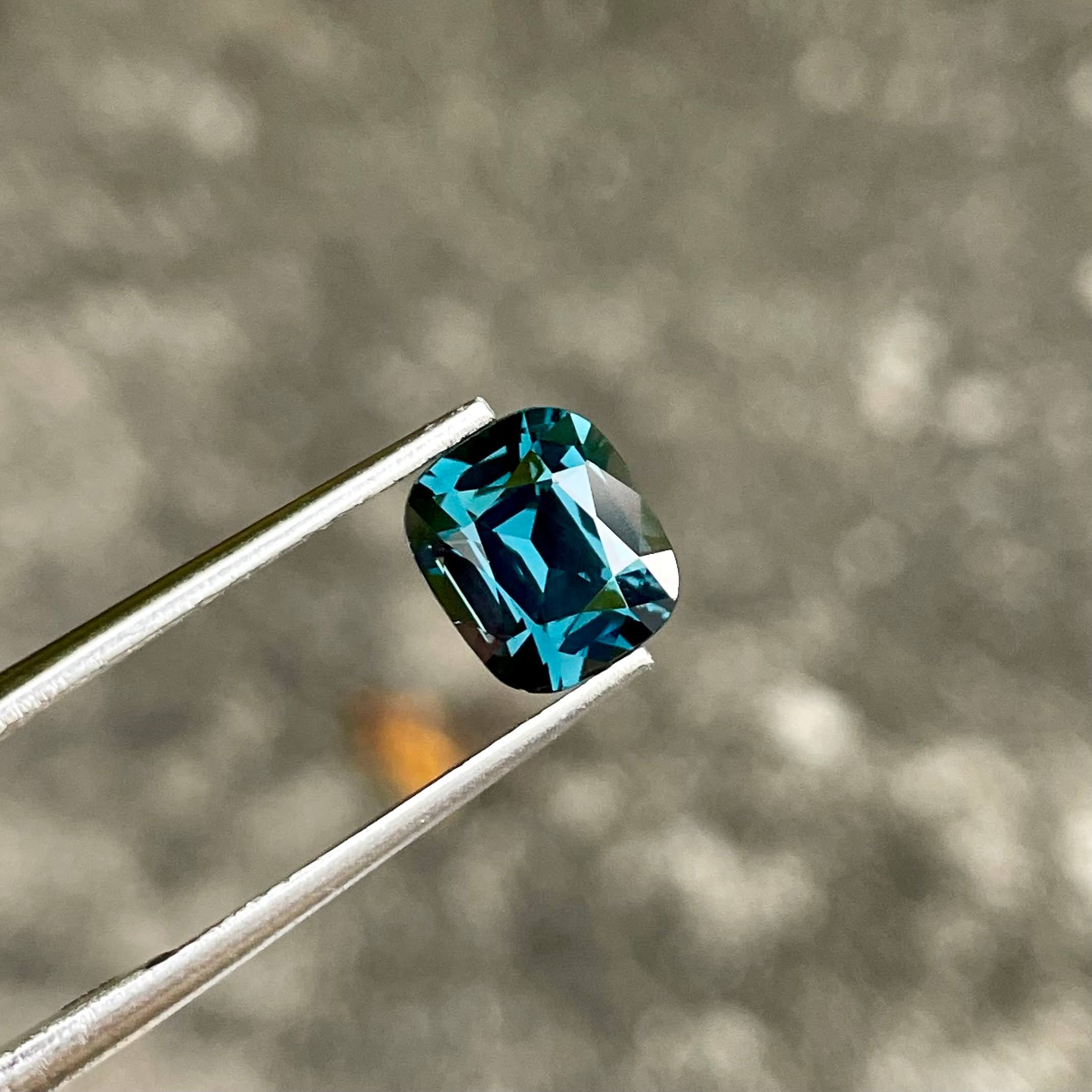 2.30 Carats Deep Blue Spinel Gemstone