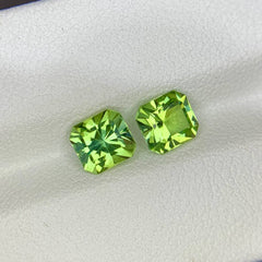 2.23 Ct Green Afghan Tourmaline Pair