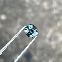 1.56 carats Teal Gray Spinel Gemstone