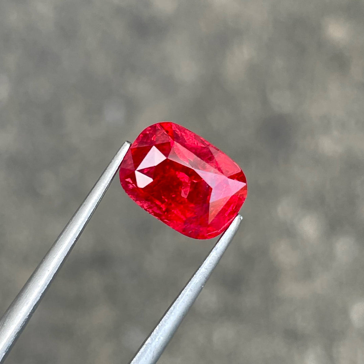 4.01 Carats Orange Red Burmese Spinel
