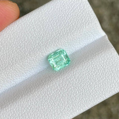 0.86 Carats Emerald Faceted Gemstone