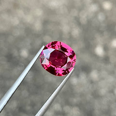 3.81 Carats Pinkish Spinel Cushion Cut