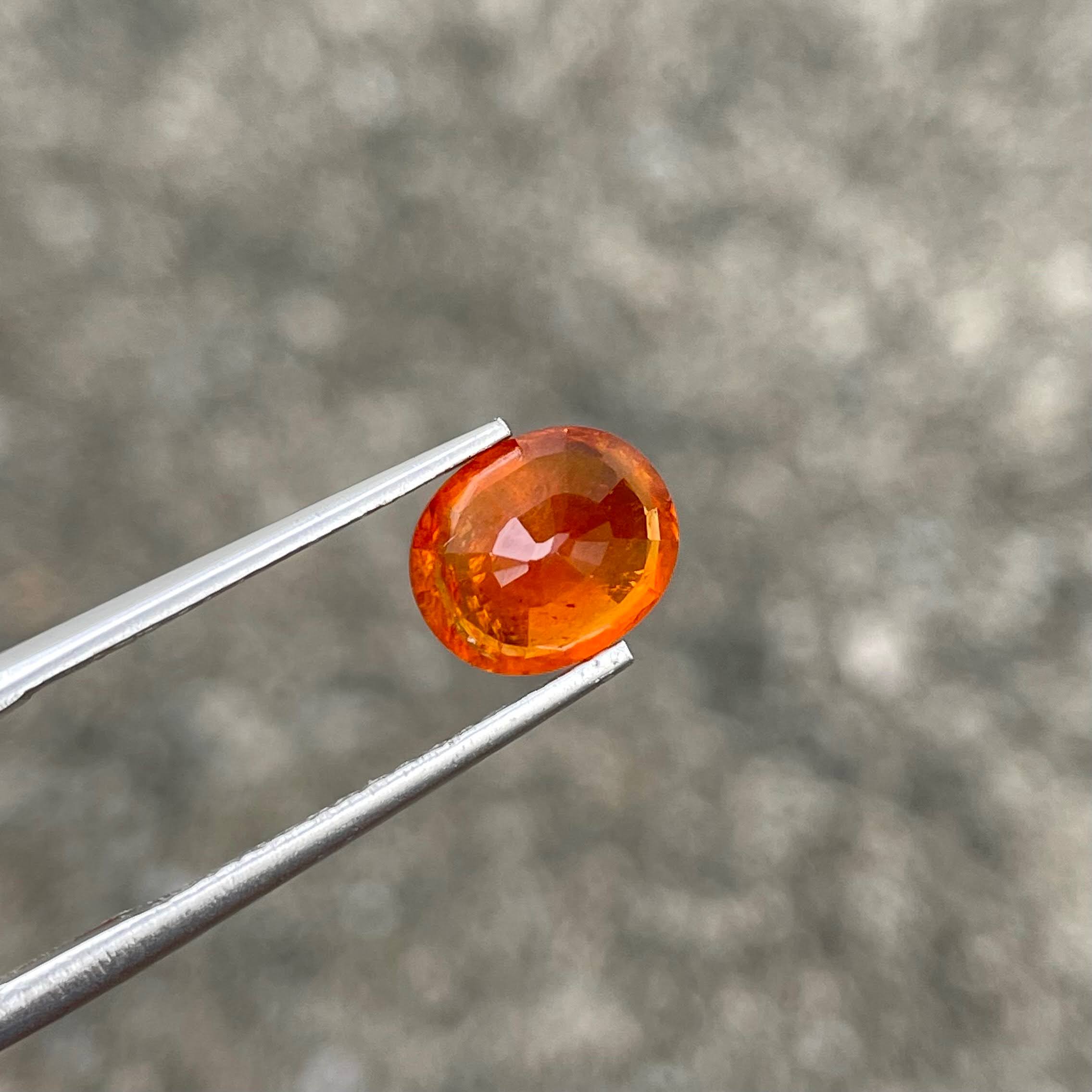 3.07 Carats Spessartite Garnet Stone