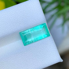 2.89ct Panjshir Emerald Baguette Cut