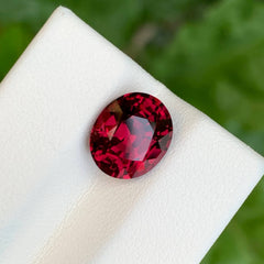 4.45 carat Pinkish Red Umbalite Garnet 