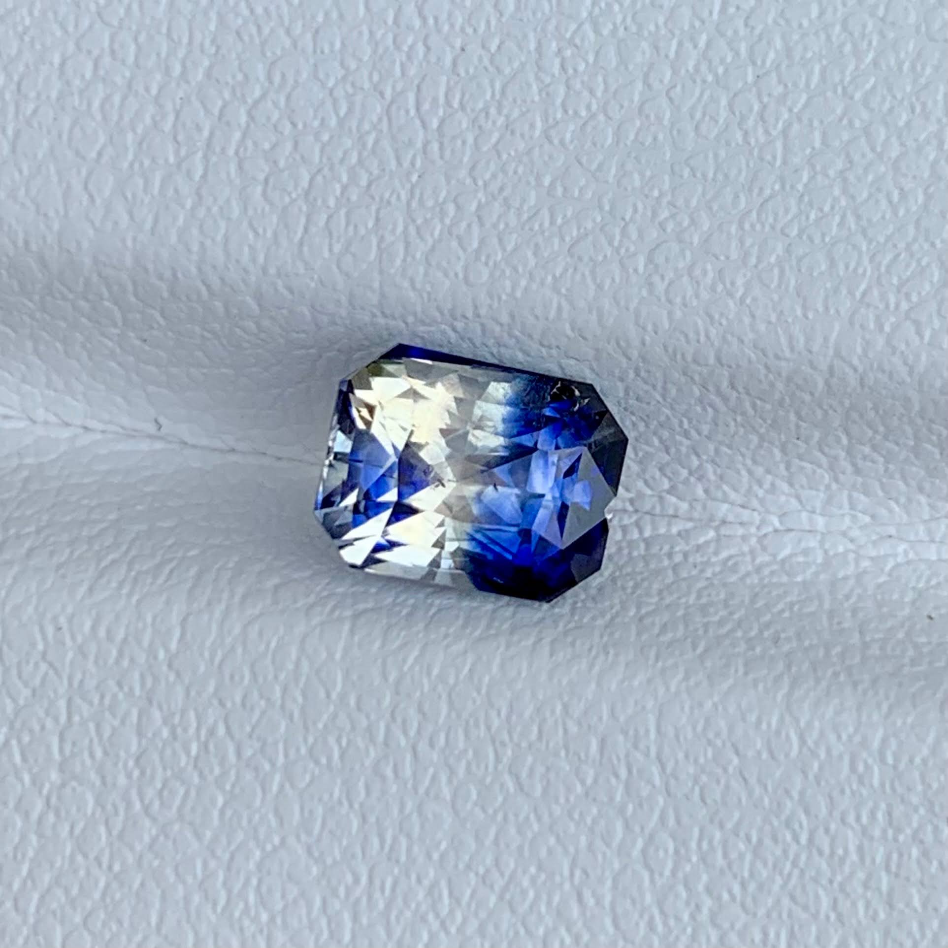 2.04Ct Untreated Bi-Color Sapphire