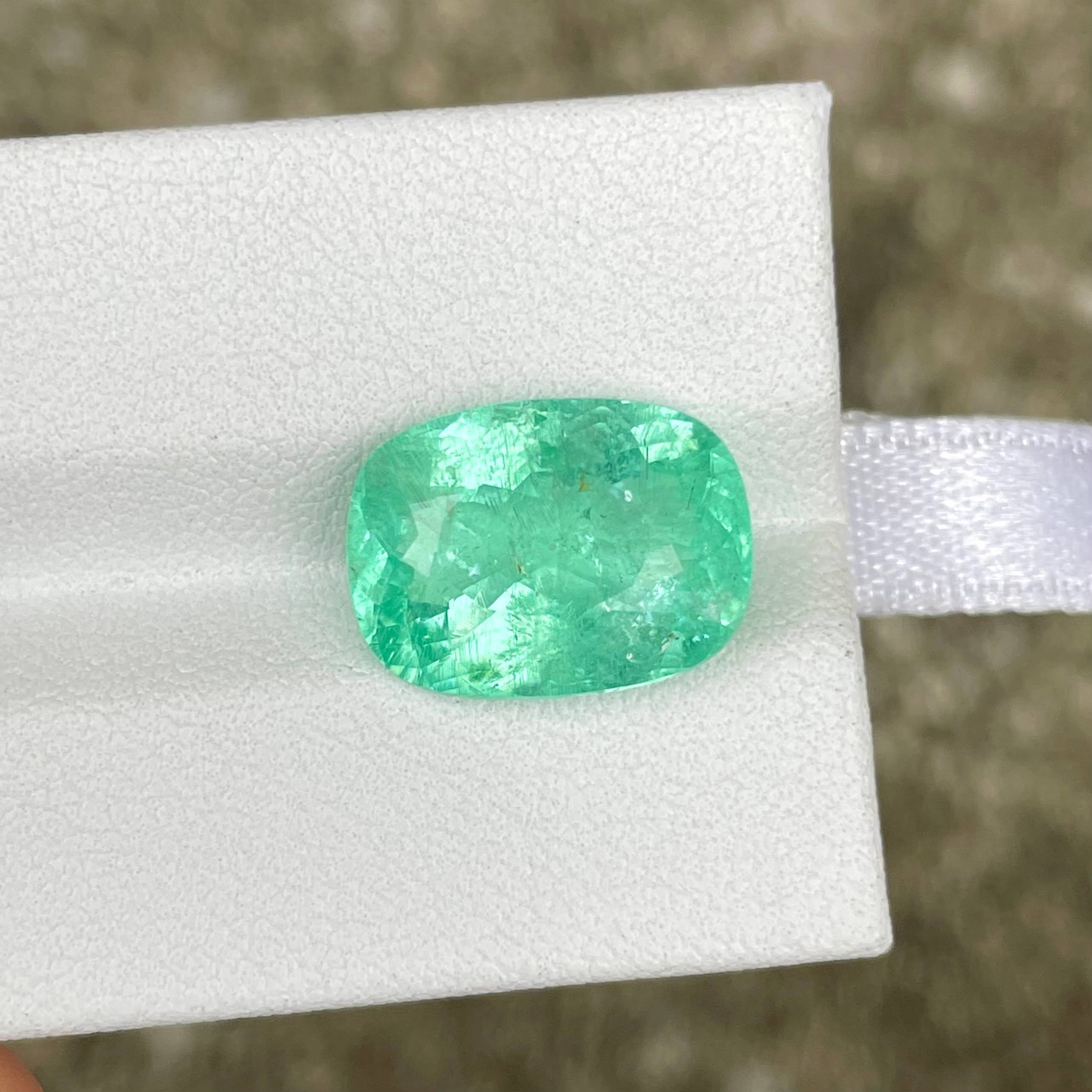 7.37 Carat Certified Paraiba Tourmaline