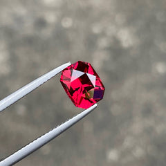 2.70 Carat Bright Red Garnet Stone