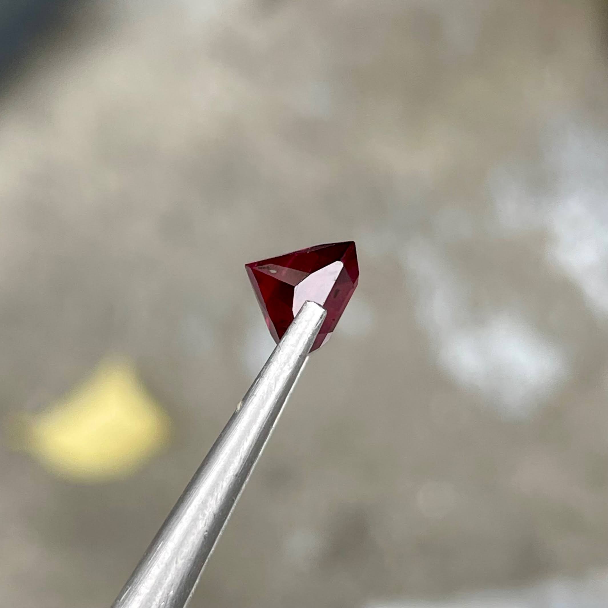 3.12 Carats Deep Red Garnet