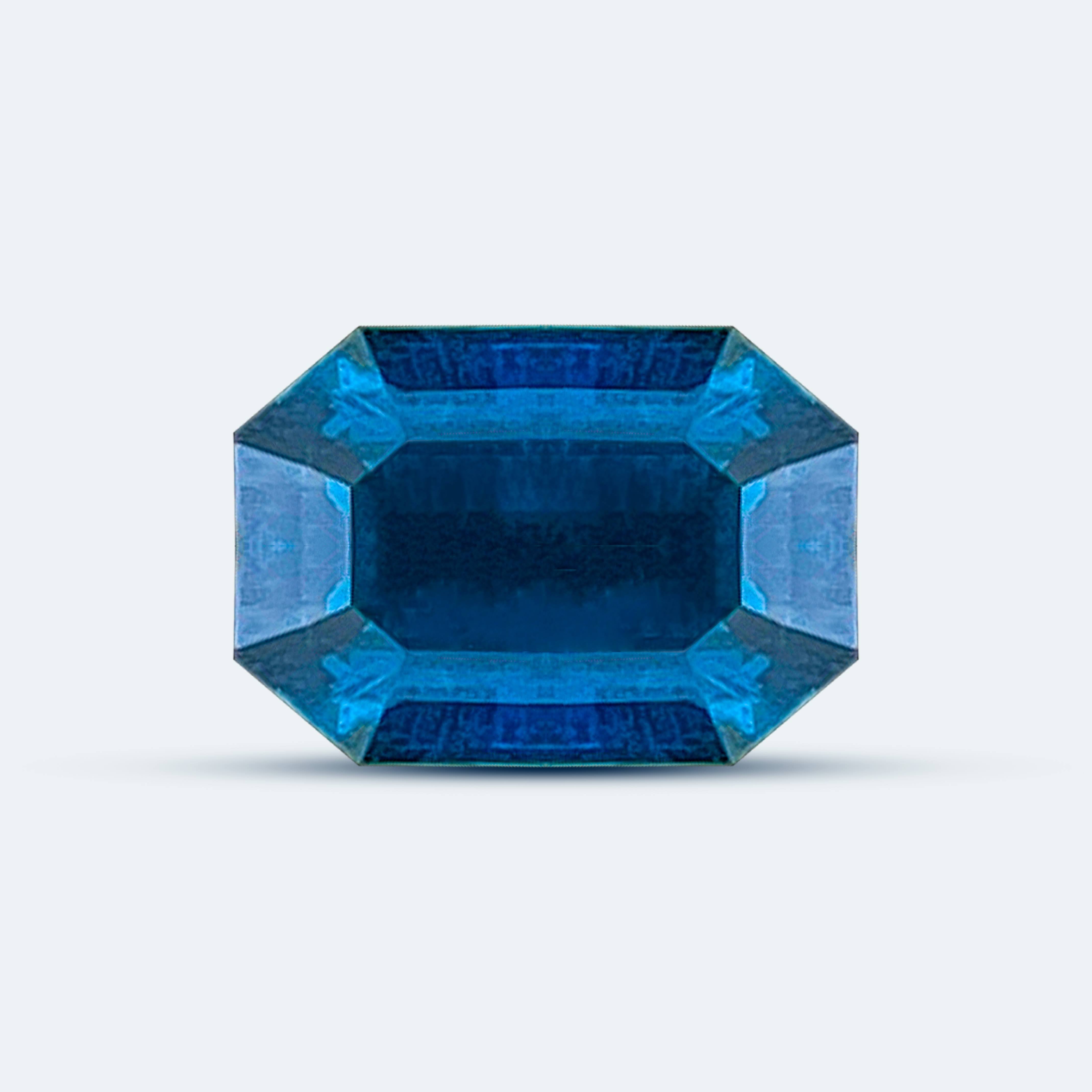 GIA Certified 1.51 Carats Blue Spinel