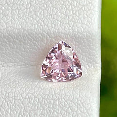 1.10 Carat Pink Tourmaline Trillion Cut