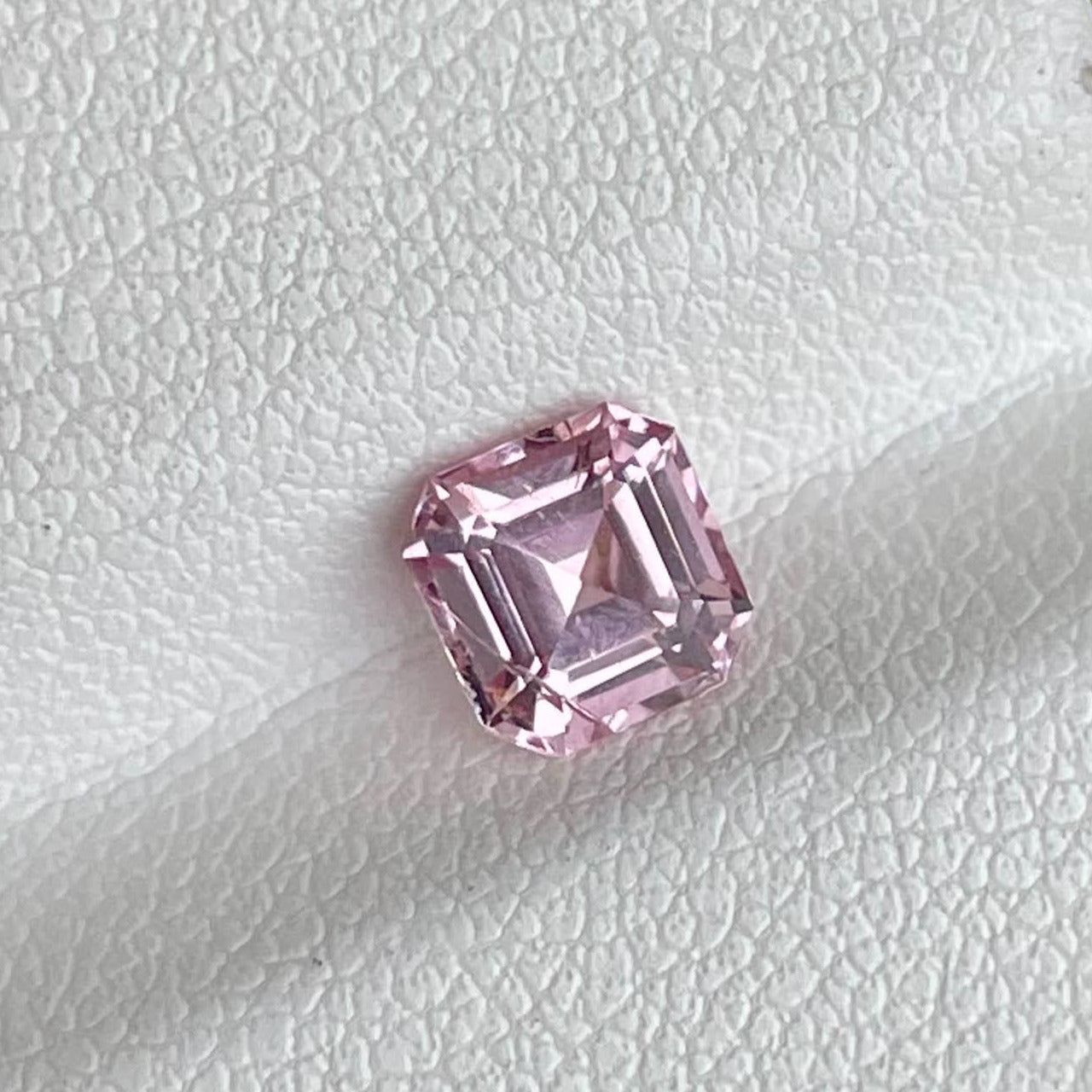 0.92 Carats Pink Spinel Stone Asscher