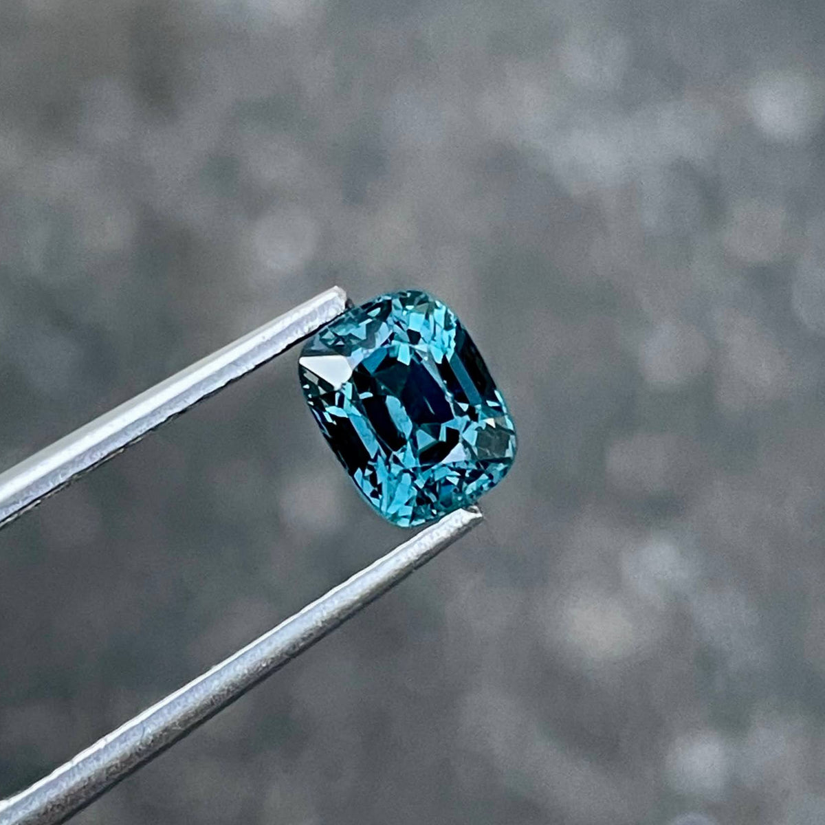  1.56 Carats Teal Blue Spinel Stone