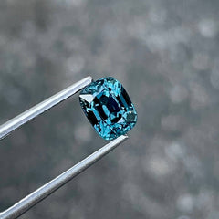  1.56 Carats Teal Blue Spinel Stone