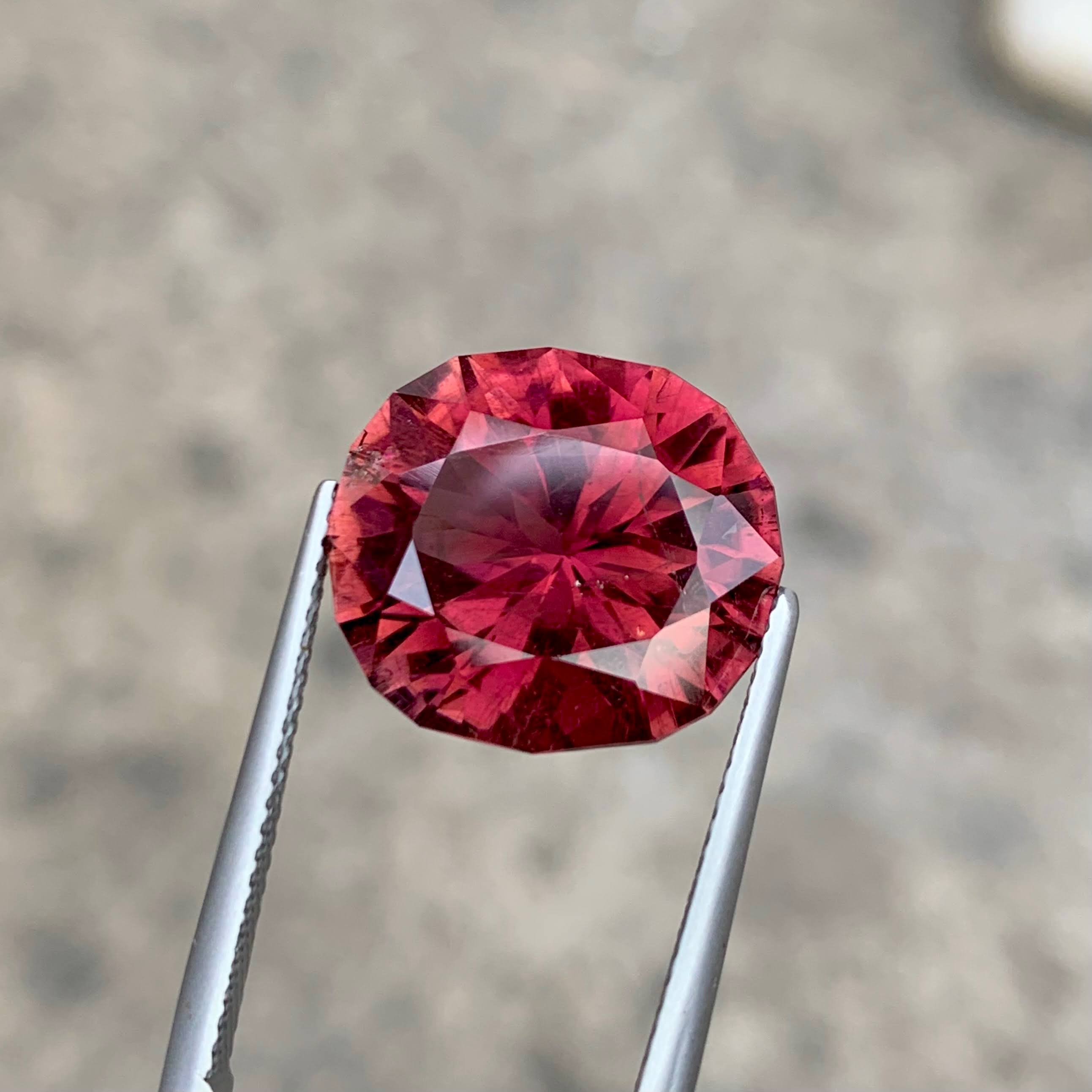 10.20Ct Peachy Red Tourmaline