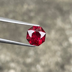 3.12 Carats Red Garnet Stone