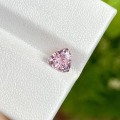 1.10 Carat Pink Tourmaline Trillion Cut