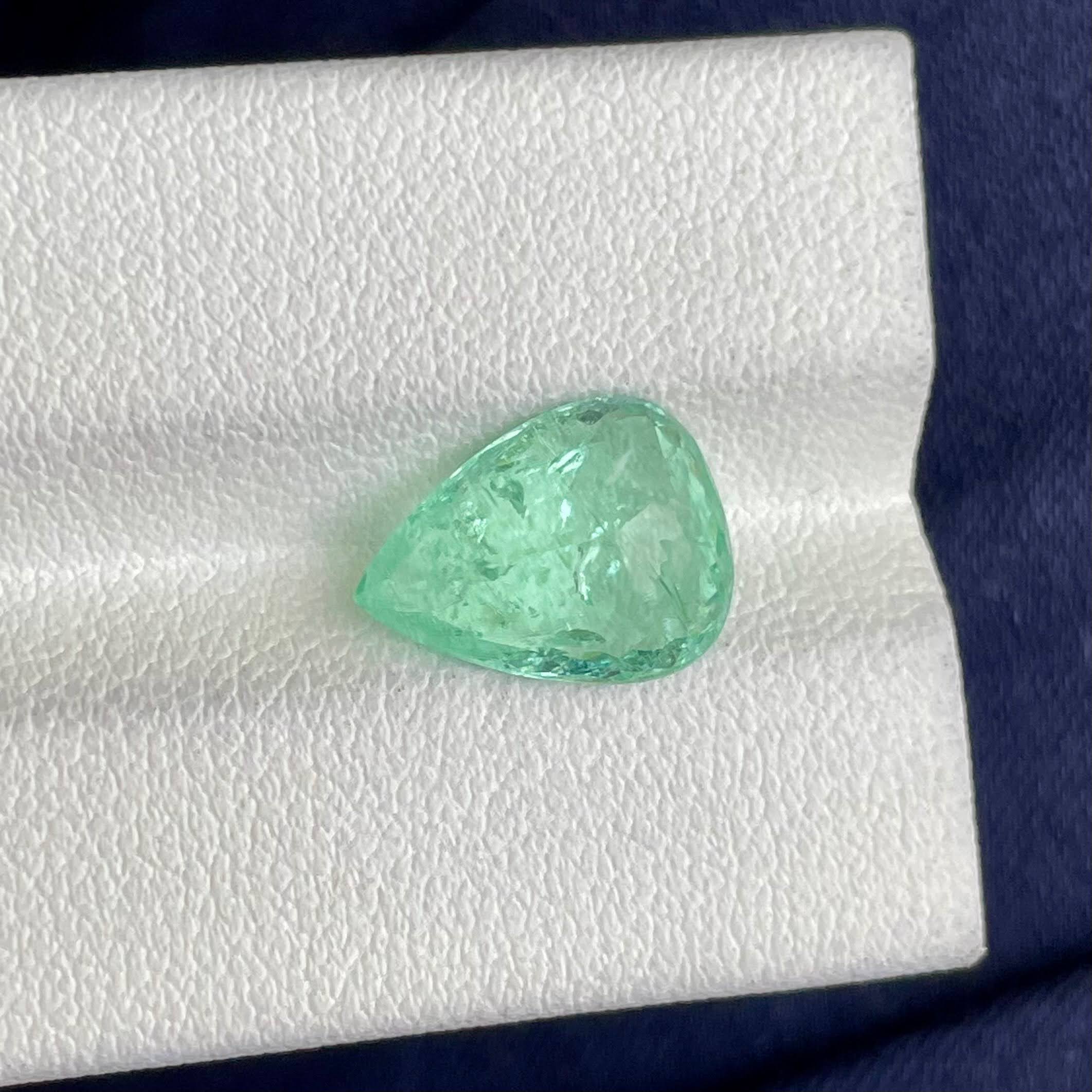  4.32 Carat Certified Paraiba Tourmaline