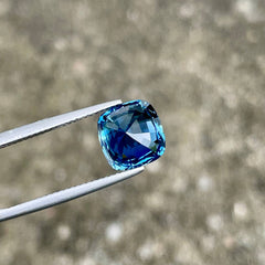 5.62 Carat No Heat Blue Sapphire Stone