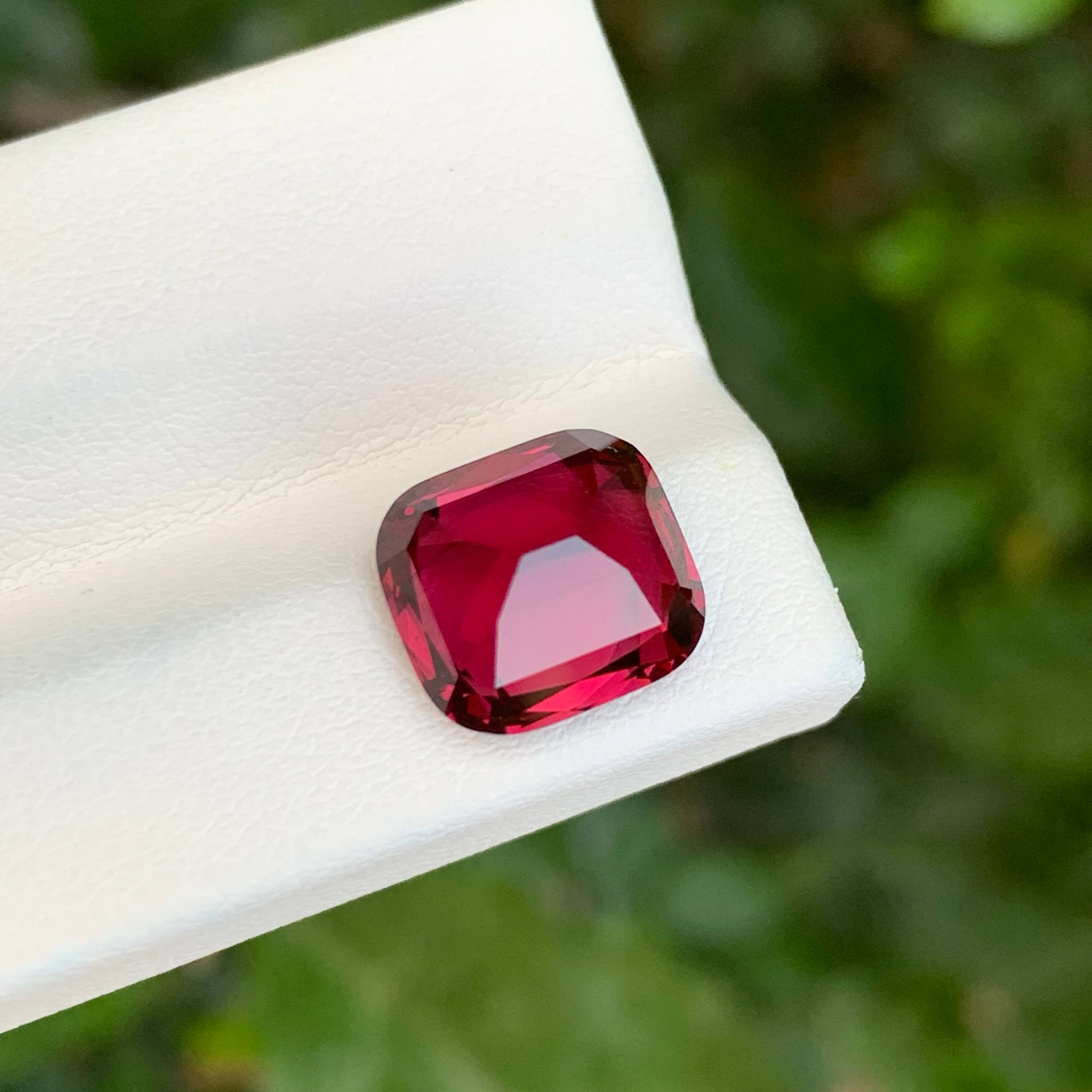 5.70 Carat Umbalite Garnet Cushion Cut