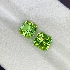 2.23 Ct Green Afghan Tourmaline Pair