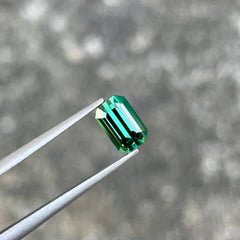 0.98 Carats Greenish Blue Tourmaline