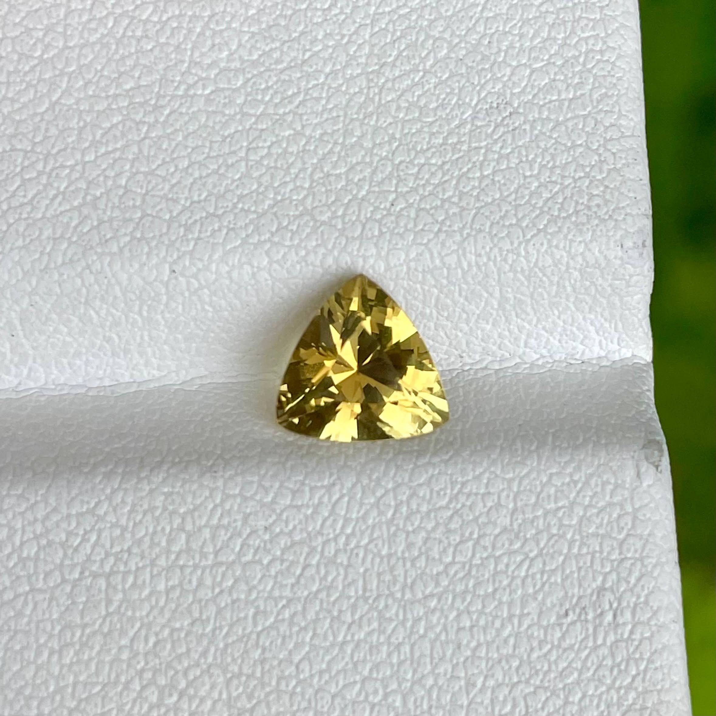 1.60 Carat Yellow Chrysoberyl Gemstone