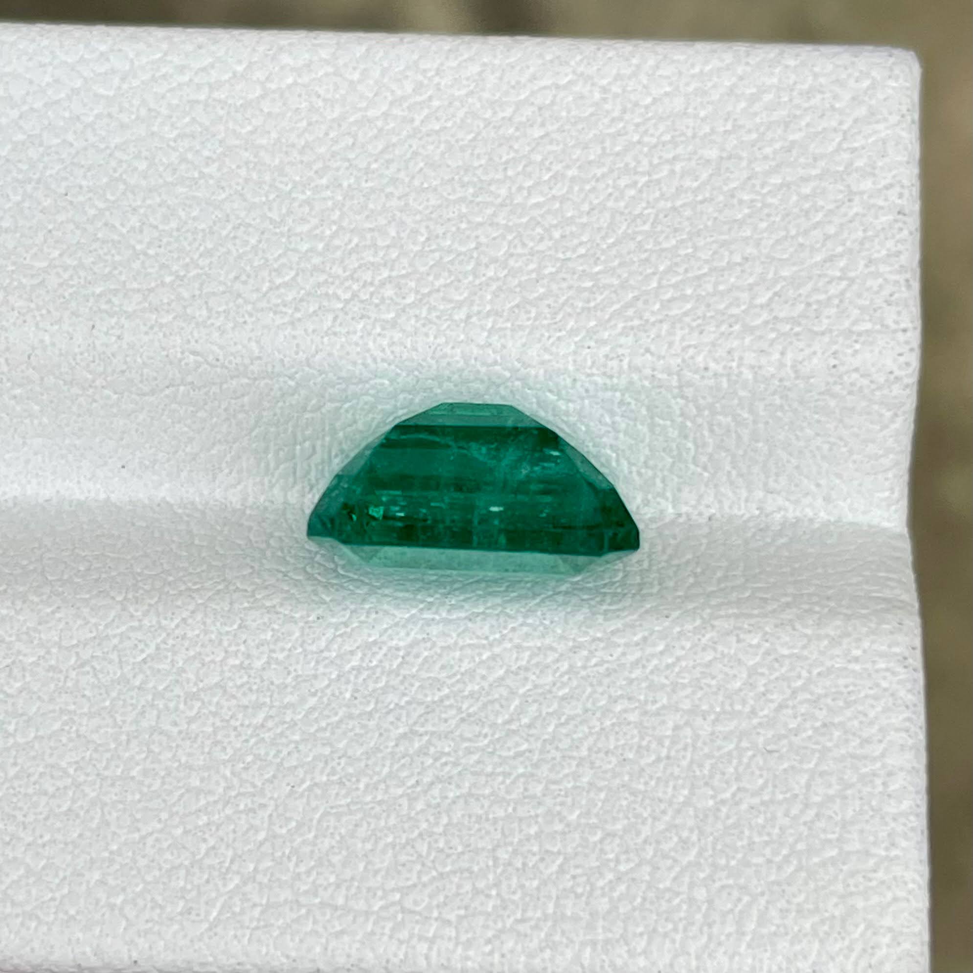 4.16 Carat ICA Certified Green Emerald 