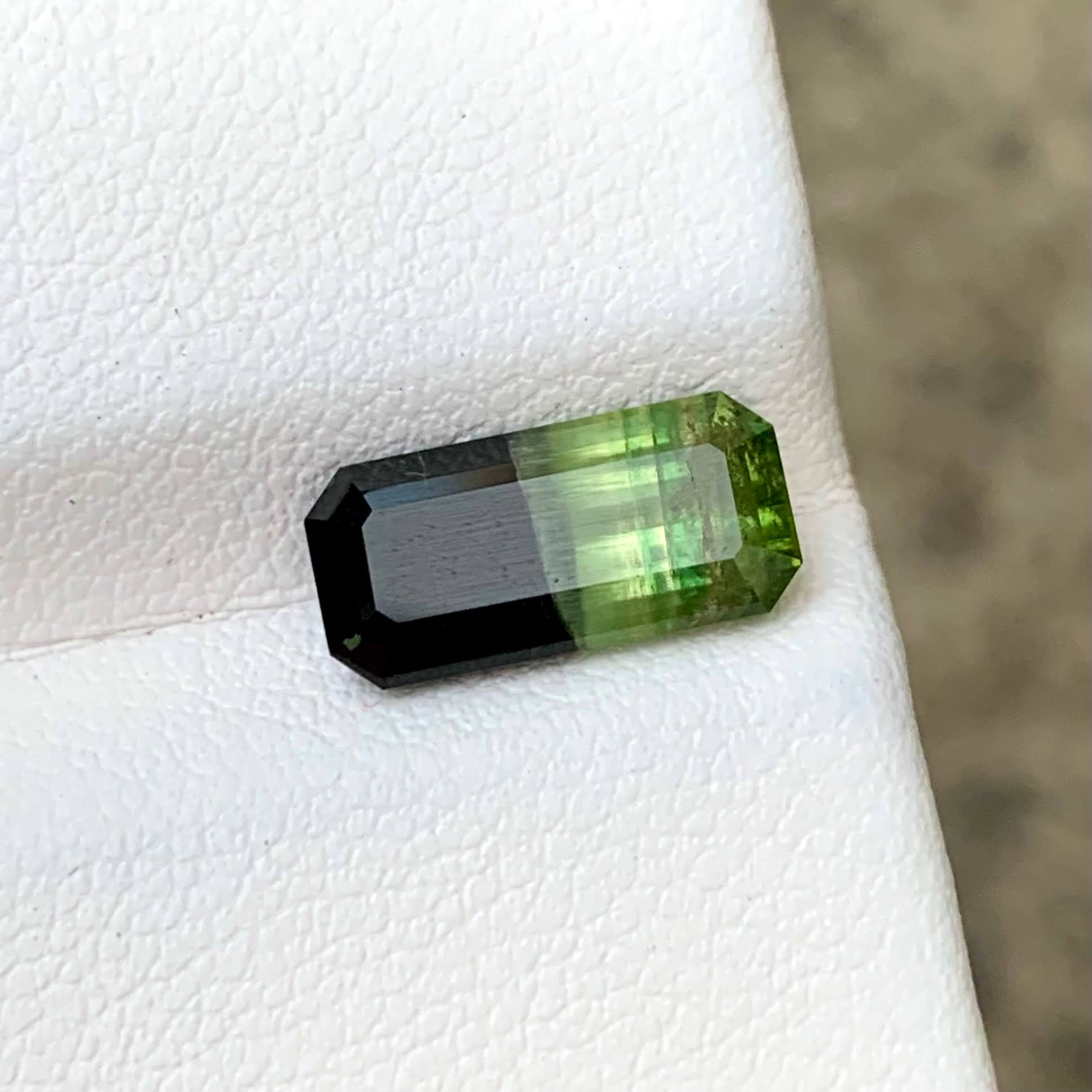 2.83ct Natural Bi-Color Tourmaline Emerald