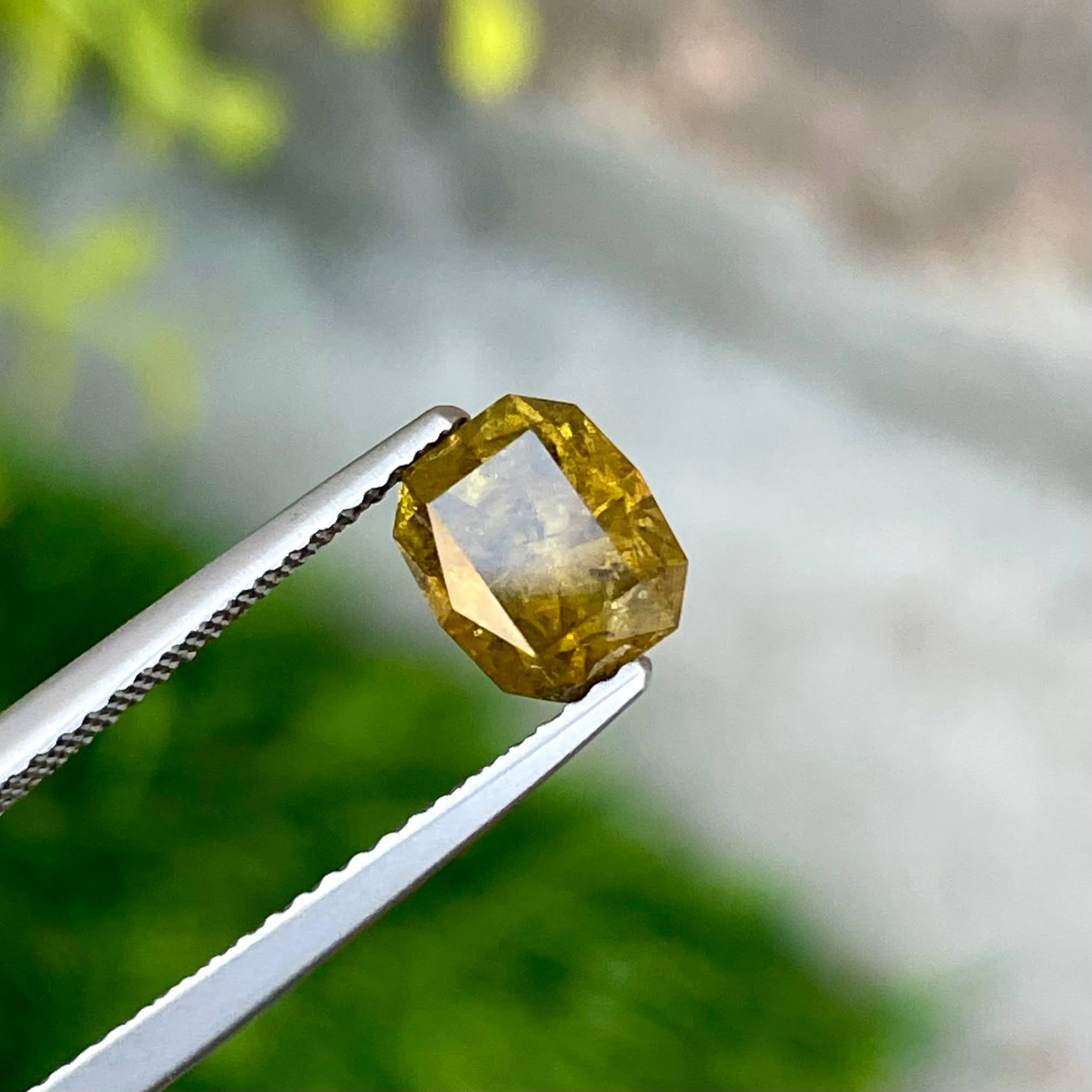 1.95 Carats Deep Yellow Mali Garnet