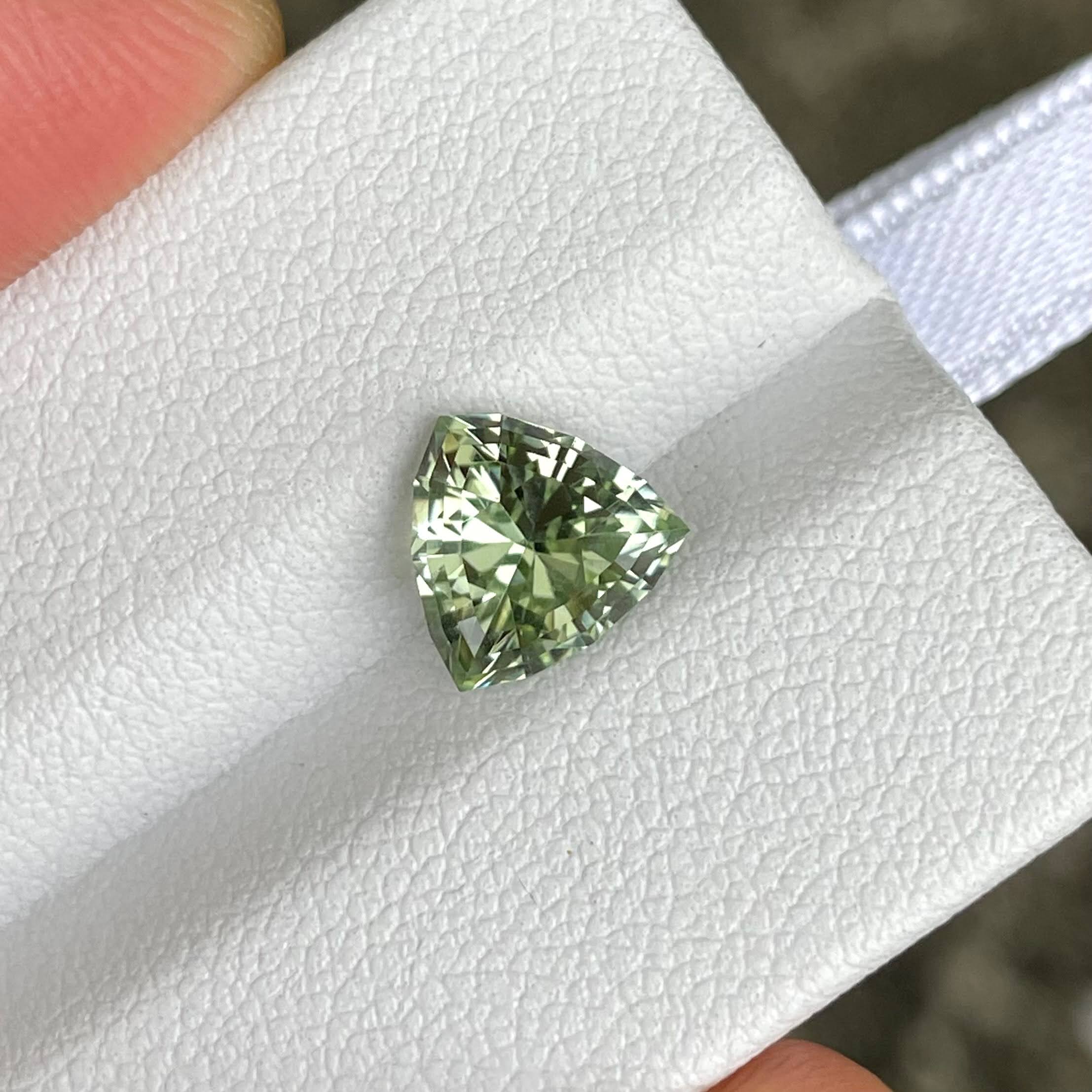 1.90 Carats Green Tourmaline Gemstone