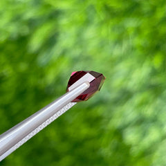  3.75 Carats Pinkish Red Garnet Stone