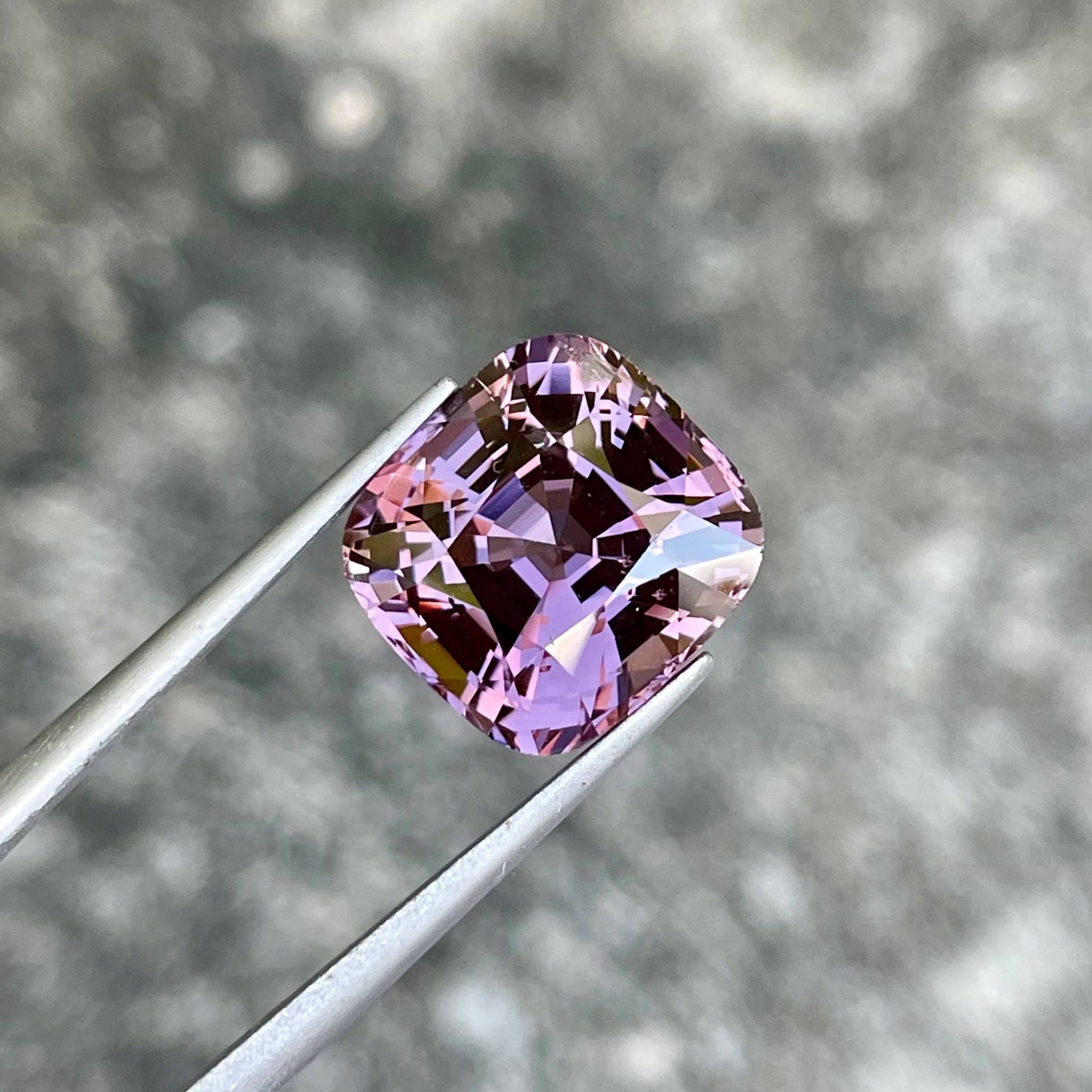 11 Carats Pink Spinel Gem Cushion Cut