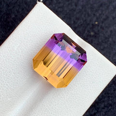 14.65 Carats Bi Color Ametrine Stone