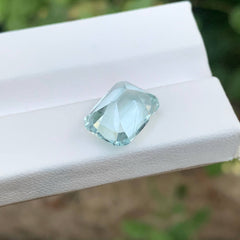 6.05 Carats Light Blue Aquamarine Stone