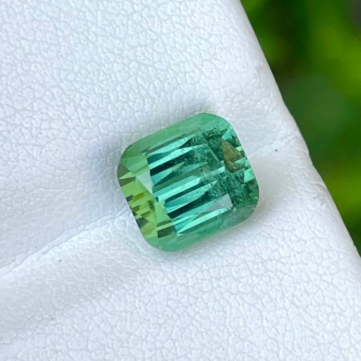 3.80 Carat Green Blue Tourmaline Stone