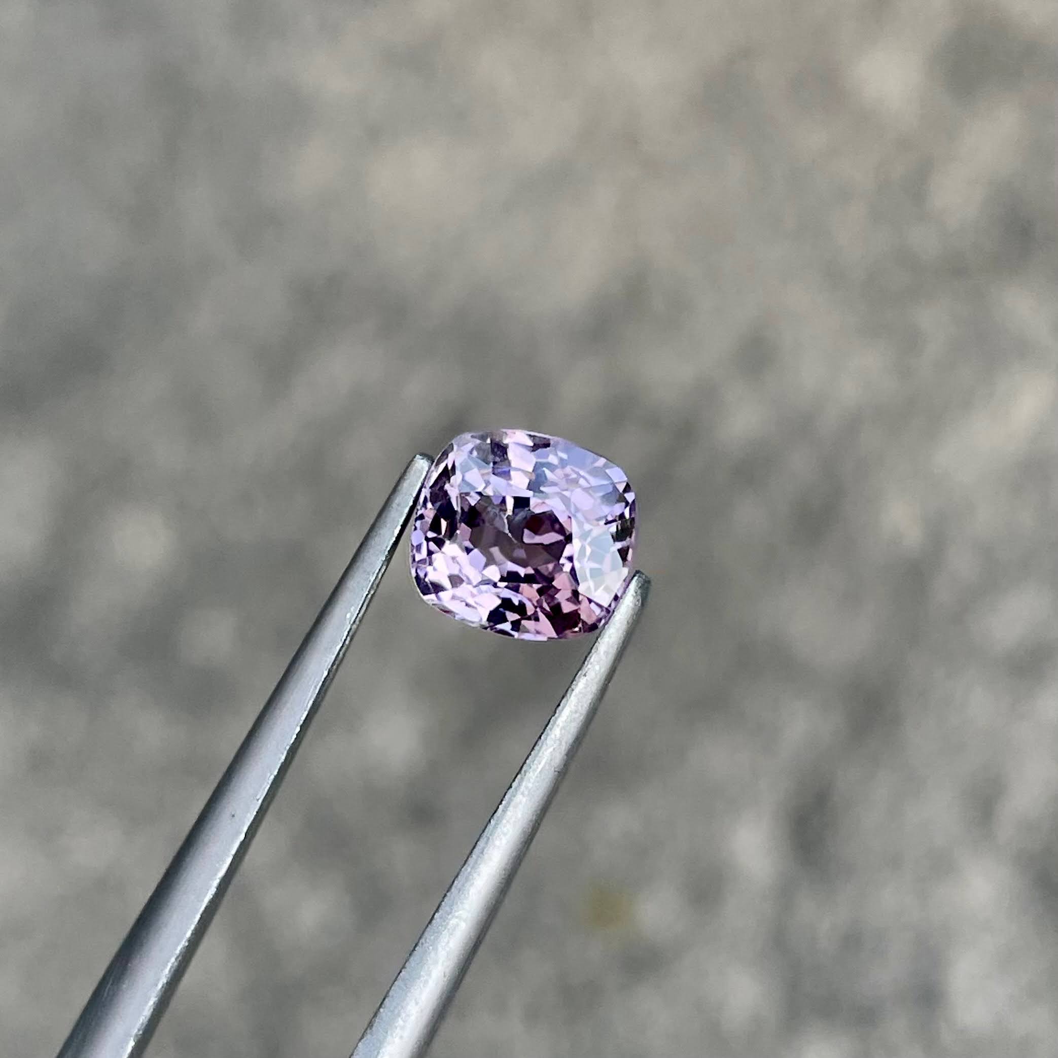 1.28 Carat Pinkish Purple Spinel Stone