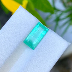 2.89ct Panjshir Emerald Baguette Cut
