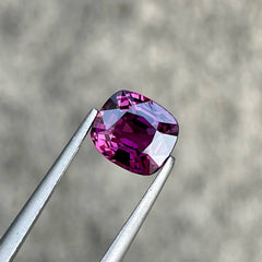 1.32 Carat Purple Spinel Cushion Cut