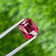  3.75 Carats Pinkish Red Garnet Stone