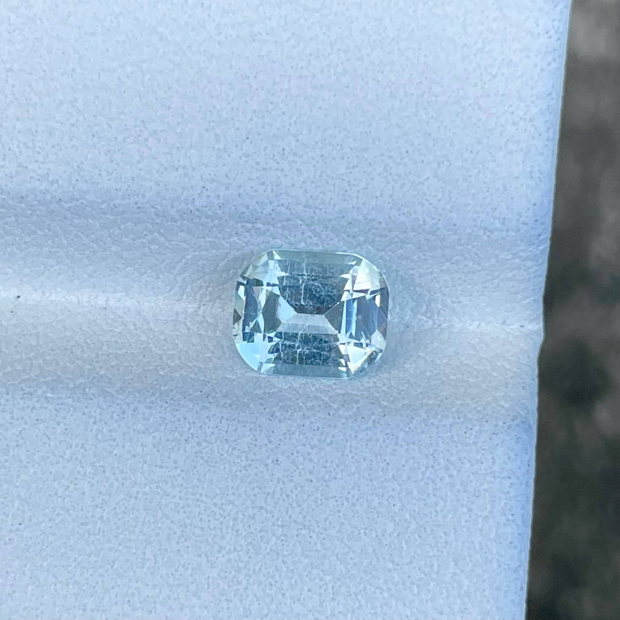 1.21 Carats Light Color Aquamarine