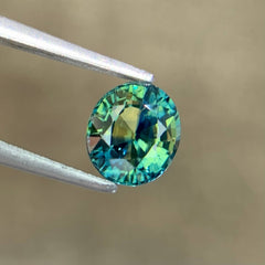 1.08ct Natural Parti Sapphire Oval
