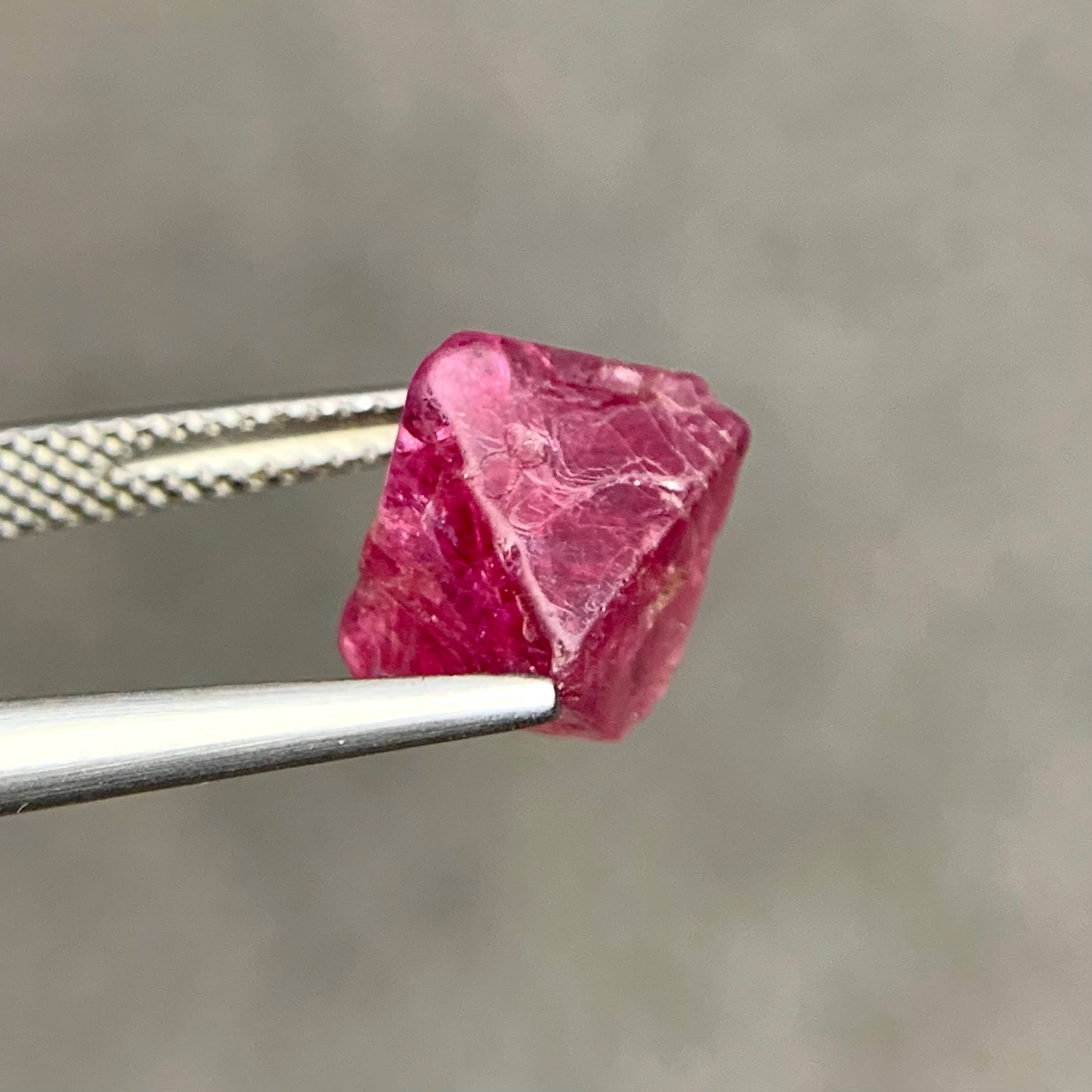 5.63 Ct Raw Spinel Crystal Unworked