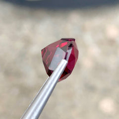 8.21Ct Rose Red Garnet