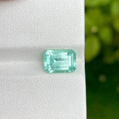 3.11 Carats Sea Foam Tourmaline Stone